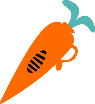 にんじん型のペン